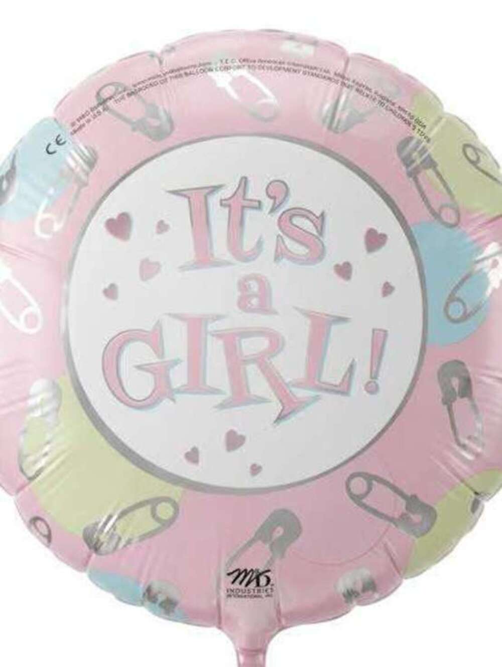 LOT 3 PACK NEW AMSCAN LT PINK METALLIC STAR BALLOON WEIGHT 4"